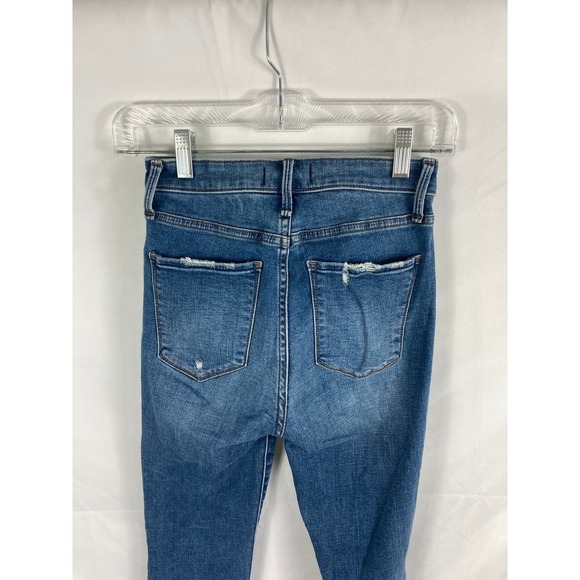 Abercrombie & Fitch Simone High Rise Ankle Jeans Size 25 / 0 - Picture 5 of 6